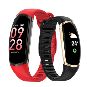 

R16 Android IOS Smart Bracelet Heart Rate Band Sleep Monitor Blood Pressure Fitness Tracker Waterproof Color Screen Sport Band