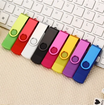 

Colorful Smart Phone USB Flash Drive 32gb Pen Drive 64gb 128gb pendrive OTG external storage micro usb memory stick Flash Drive