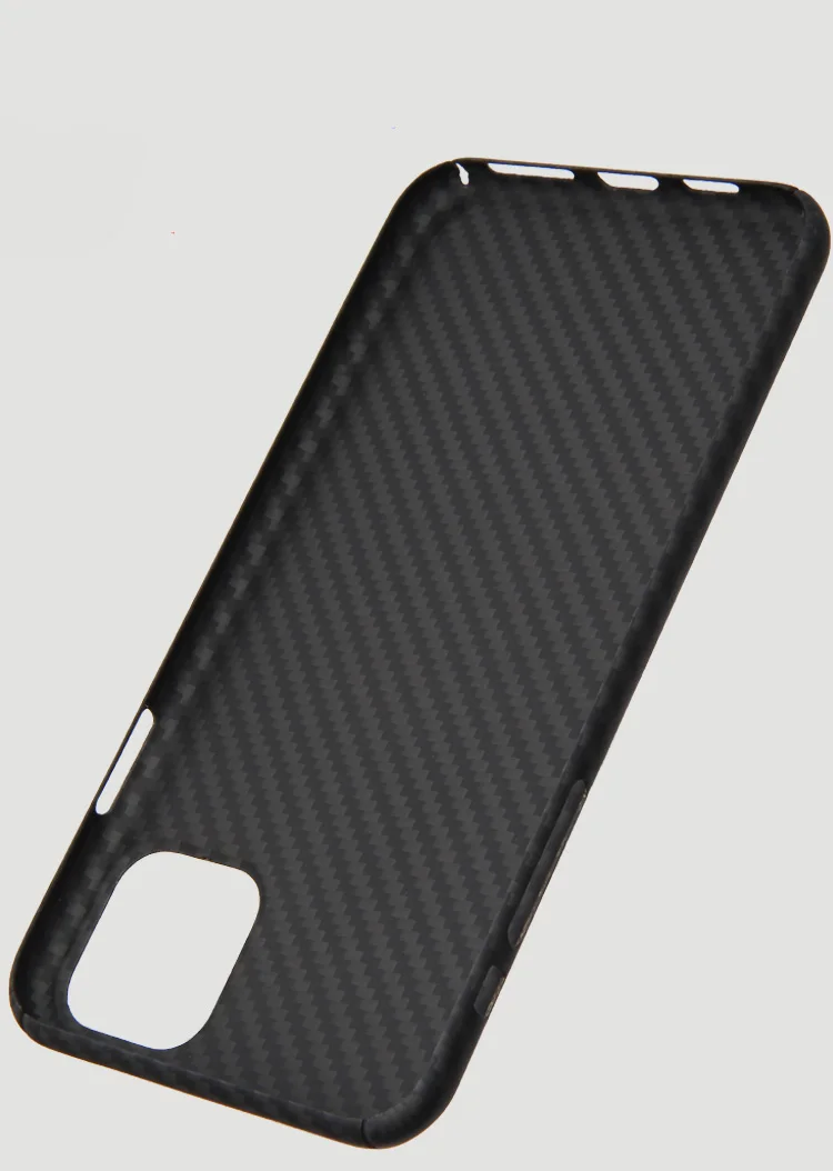 Чехол из углеродного волокна для Iphone 11 PRO MAX XS X XR ультратонкий деловой матовый красный матовый черный
