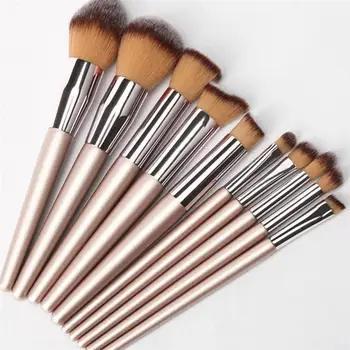 

10pcs Makeup Brushes Set Eye Shadow Foundation Powder Eyeliner Eyelash Lip Make Up Brush Cosmetic Beauty Tool Kit Hot