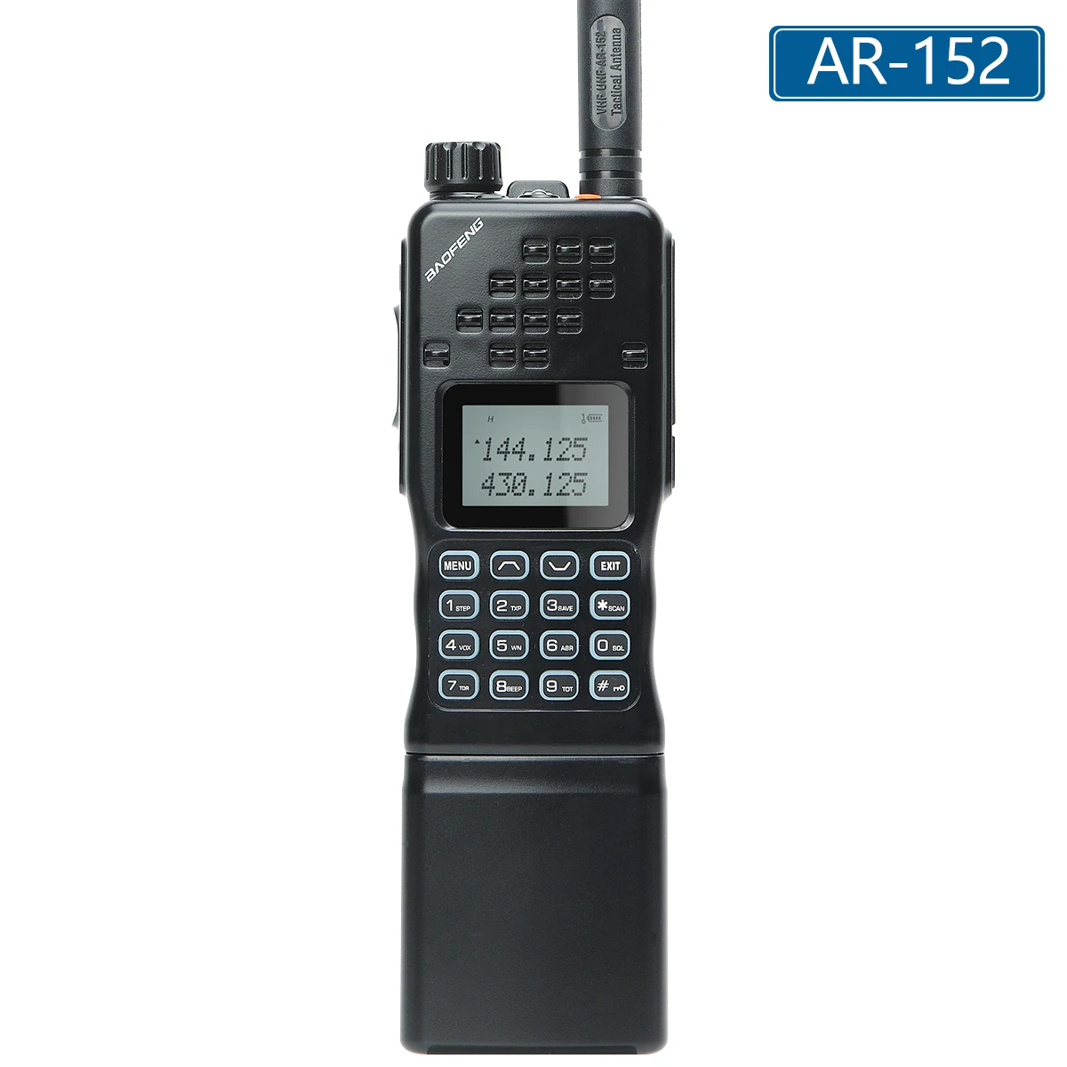 Baofeng AR-152 15W High Powerful 50km VHF/UHF Long Range Tactial Game Walkie Talkie AN /PRC-152 for Hunting Cross Country Radio