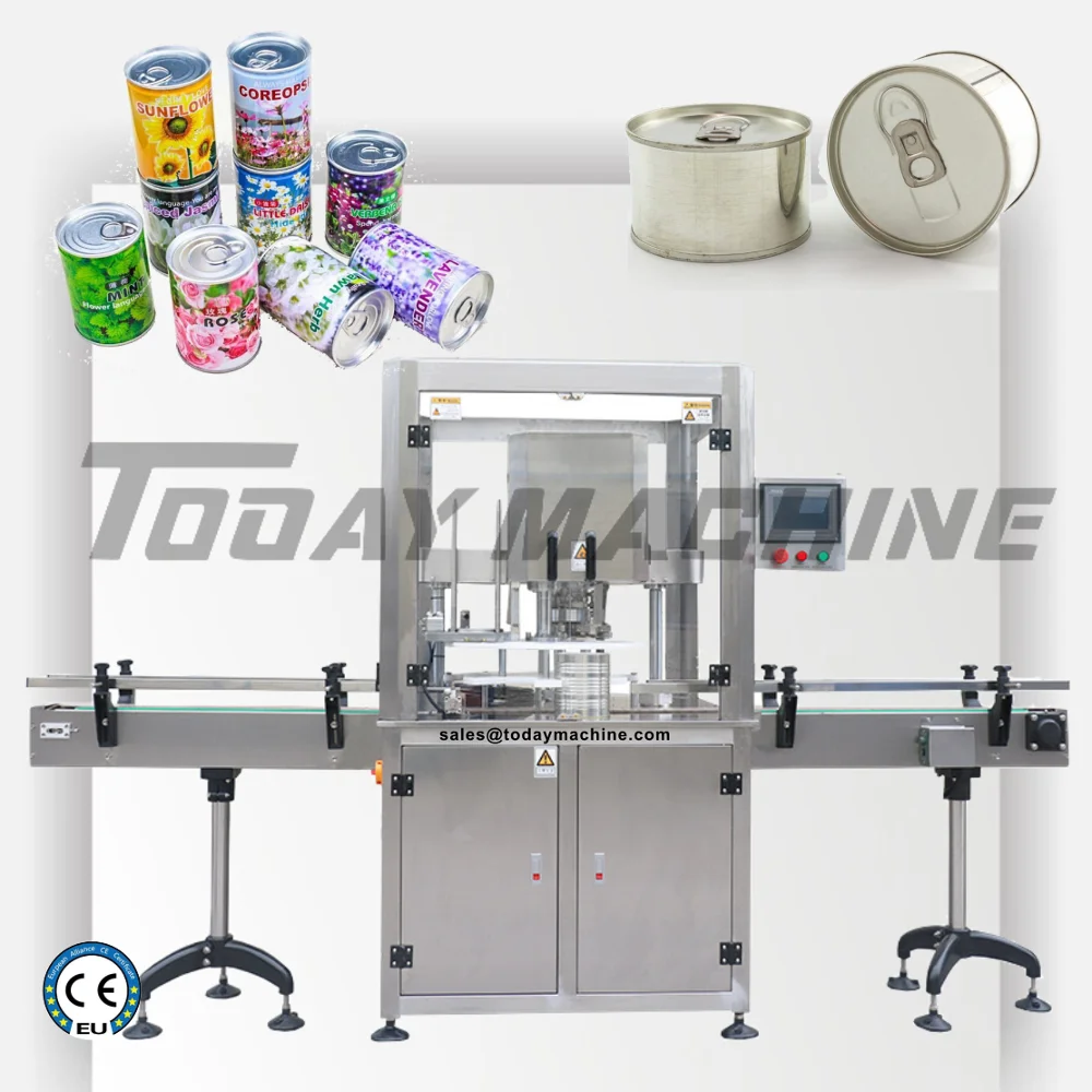 

Baby Wet Tissue Canister Packing Plastic Cover Sealing Capping Machine