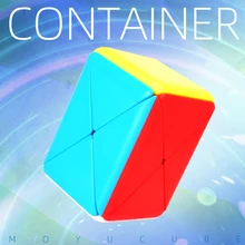 Кубик Moyu контейнер Головоломка Куб без наклеек специй головоломка странная форма Развивающие игрушки для детей подарок для детей