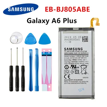 

SAMSUNG Orginal EB-BJ805ABE 3500mAh Battery for Samsung Galaxy A6 Plus A6+ SM-A605F A605G A6050 A605K A605FN A605GN A6058 +Tools