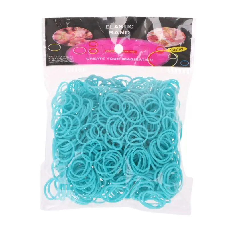 600 шт радужные Мега заправляемые резинки DIY Браслеты вечерние украшения для девочек