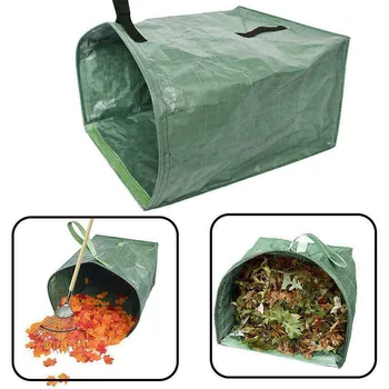 

Garden Leaves Basket Collapsible Large Capacity Jumbo Trash Garbage Bag MU8669