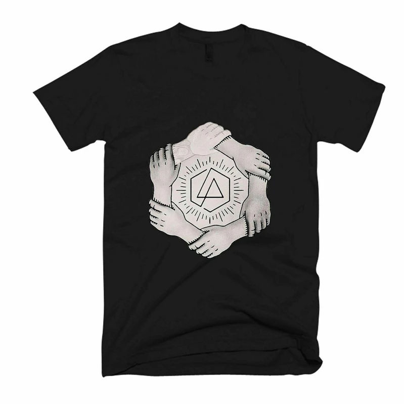 New Linkin Park Hand Men'S Women'S Usa Size T-Shirt S M L Xl 2Xl Xxxl Zm1 Cool Gift Personality Tee Shirt |