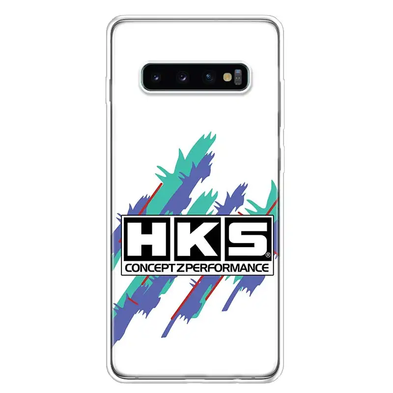 HKS Япония AE86 классный чехол для телефона для samsung Galaxy S10+ Note 10 9 8 S9 S8 J4 J6 J8 плюс S7 S6 корпус под плетенную сумку