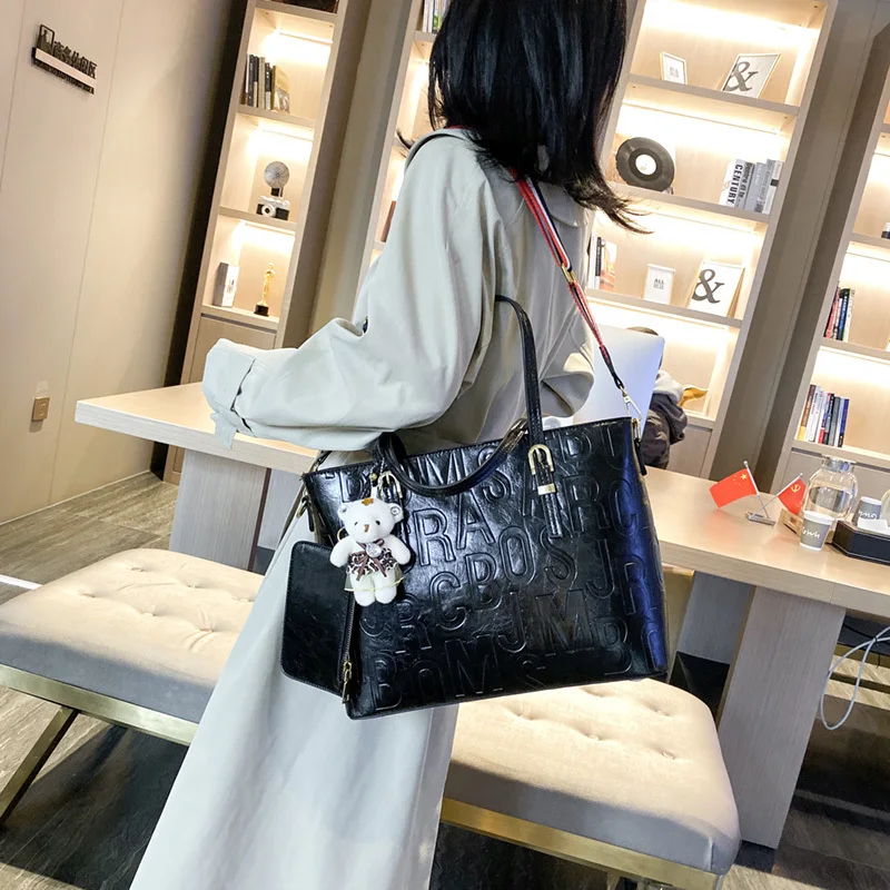

Luxury Large Capacity Women Tote Bags Fashion Designer Single Shoulder Bags Female Quality Leather Crossbody Bags Louis Brand GG