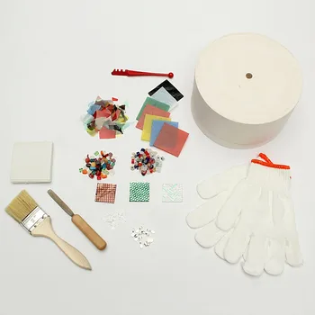 

Arts Crafts Sewing DIY Jewelry Manual Making Large Microwave Kiln Set Fusing Glass Kilns for Ceramic Accessories Tools Supplies