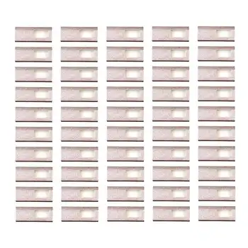 

50pcs Packing Box for Eyelash Blank Eyelashes Package Multicolor Paper Box Empty Case Bulk Makeup Supplies Accessories