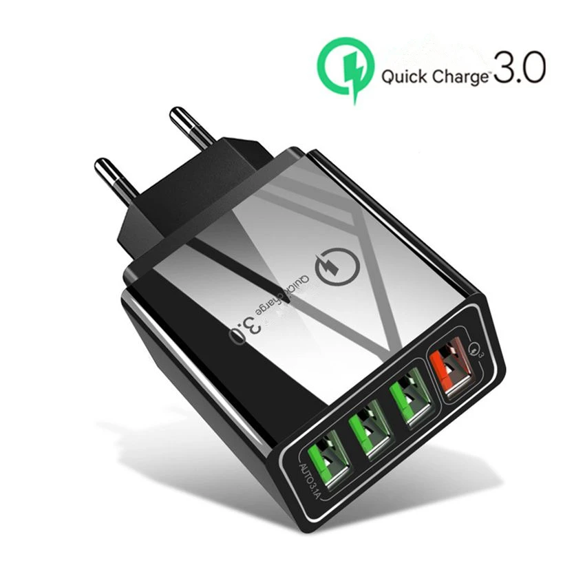 QC3.0 Быстрая зарядка 3,0 4,0 мобильный телефон быстрое USB зарядное устройство для телефона для samsung Xiaomi huawei для iPhone11 8 Планшет настенный адаптер