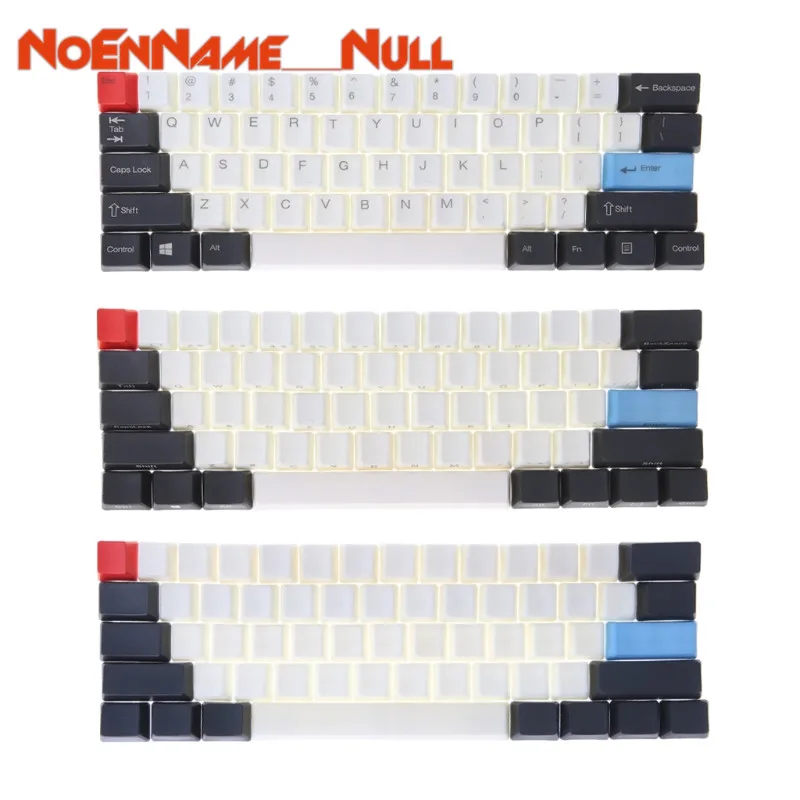 

Mechanical Keyboard replaceable Keycaps 61ANSI Keysets for OEM Profile Thick PBT Keycap set For Mechanical Gaming Keyboard