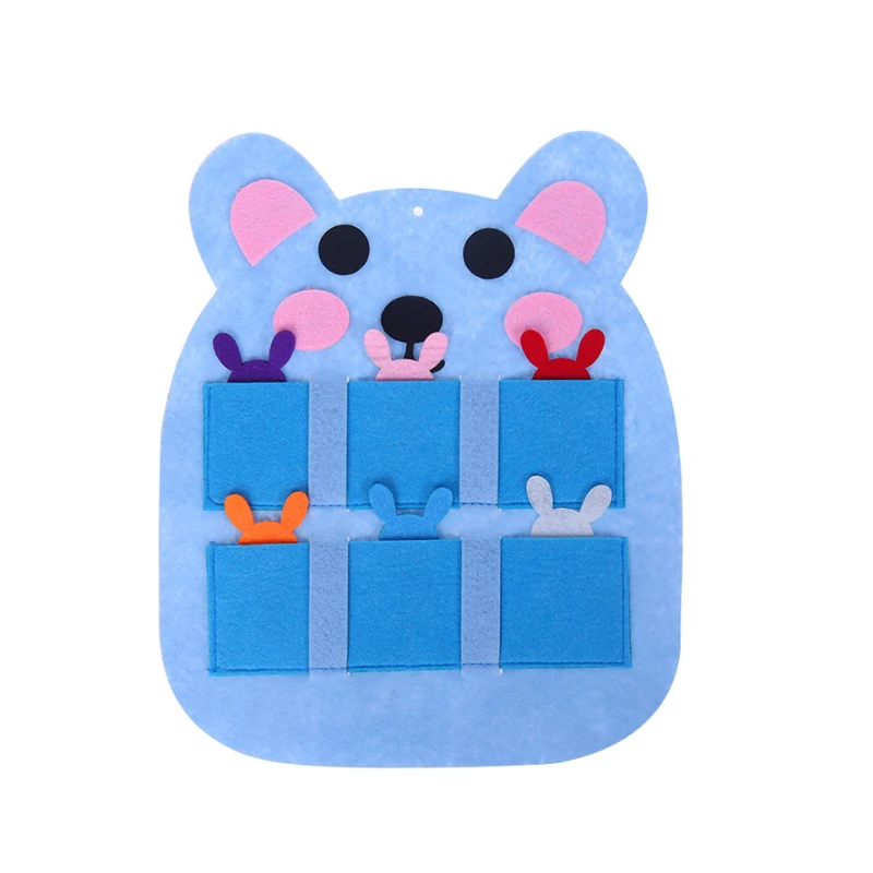 Saizhi мультфильм Jouet Игрушки для младенцев для детей детский сад Manualidades DIY Дети Искусство и ремесла животных карты карманный лягушка курица