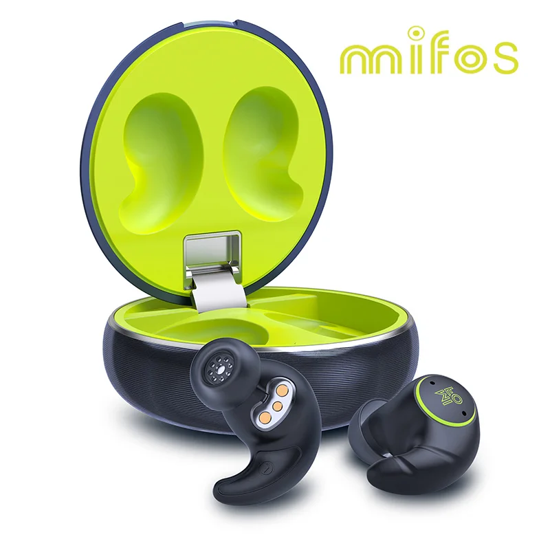 Беспроводные наушники Mifo S Bluetooth 5,1, TWS наушники с сенсорным управлением, спортивные наушники ANC|Наушники и гарнитуры| | АлиЭкспресс