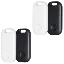 4 Pack Smart Key Finder Locator, ultra-Dünne GPS Tracking Gerät für Kinder Haustiere Schlüsselbund Brieftasche Gepäck Anti-Verloren Tag Alarm