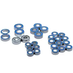 Jeu de roulements à billes axiaux RC, pour Kit 1/10 SCX10 II (V2) et 1/10 SCX10 II (V2) RTR 28 pièces 