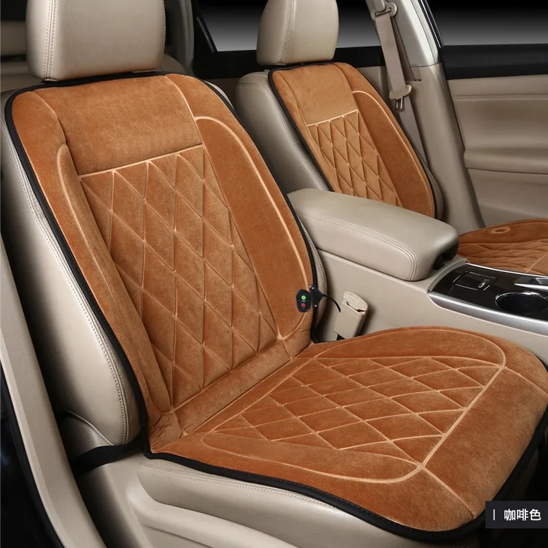 Najtaniej 1 szt. 12V podgrzewane poduszki na siedzenia samochodowe innowacyjna technologia nowa zimowa poduszka rozgrzewająca samochód jeszcze bardziej komfortowe ogrzewanie