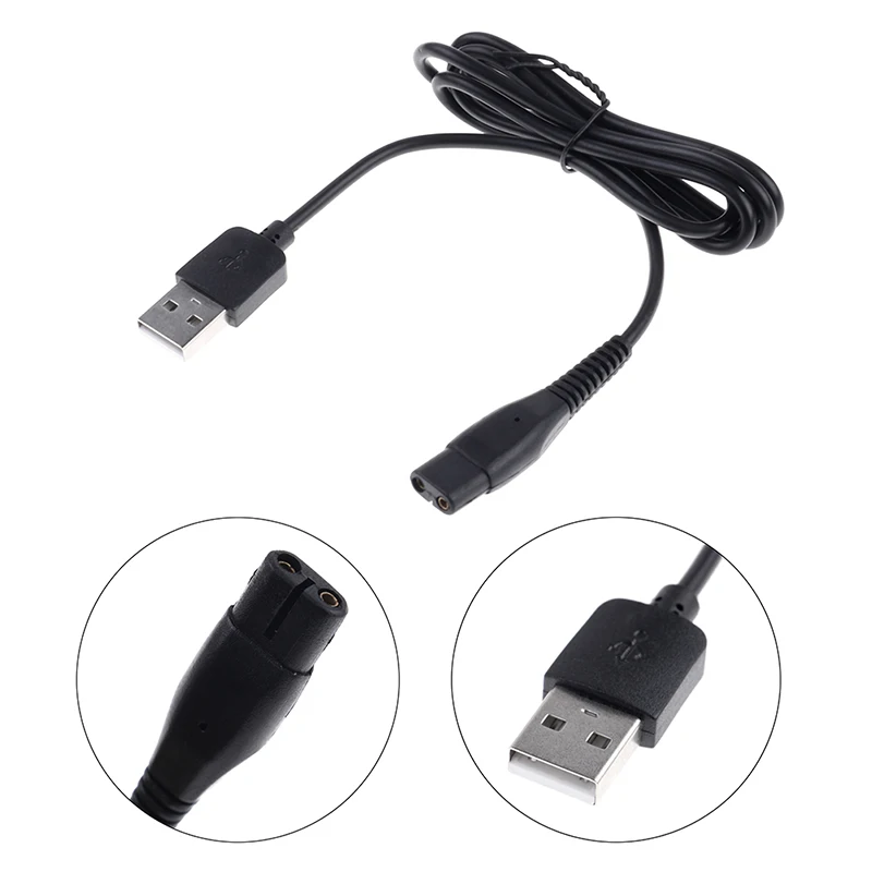 USB Charging Plug Cable Power Cord Charger Electric Adapter for Electric Shaver Plug Charging 1 pc x USB Adapter Charger Charger Adapter Charging Cable USB Charging Cable Shaver Charger Battery Charger Power Adapter