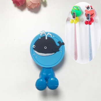 

1Pcs Kawaii Cartoon Shark Toothbrush Holder Bamboo Toothbrush Portable Soft Hair Tooth Brush Brushes Oral Cleaning Care Tool