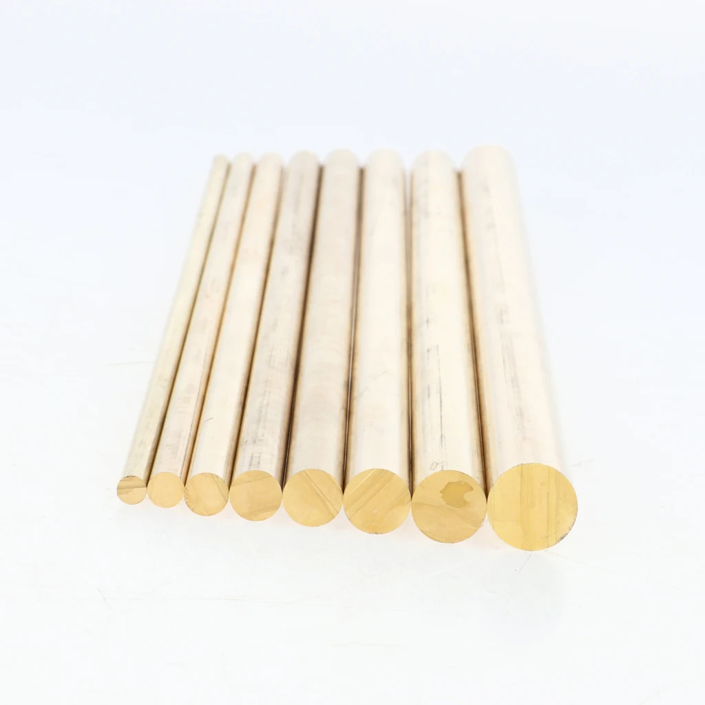 4mm 5mm 6mm 7mm 8mm 9mm 10mm 12mm Dia, 10' Length Solid Brass Round Rod Bar