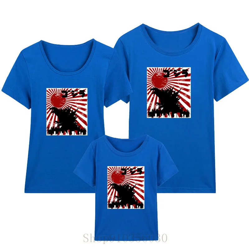 King Kaiju Rising the Sun boy clothes size 14 or 16 boys mom and daughter family matching outfits vestidos de verano
