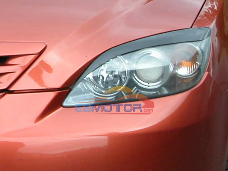 Headlight Eyelids Eyebrows Covers for Mazda 3 Axela Wagon 5Door 2004-09_0558