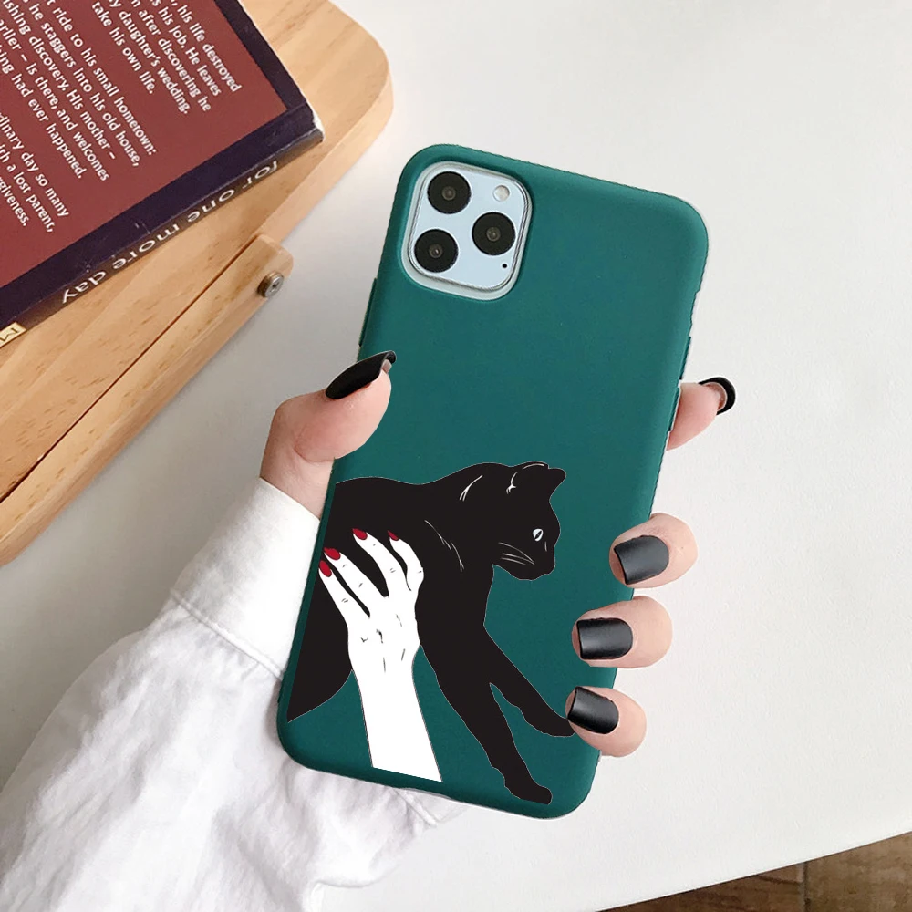 Чехол для телефона с рождественской елкой iPhone 8 7 Plus чехлы Санта Клаусом и