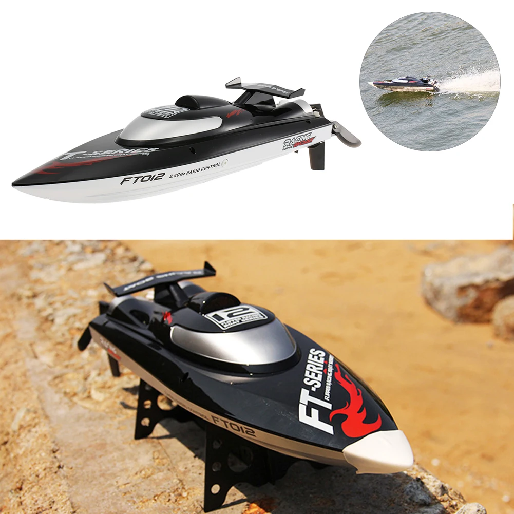 Feilun FT012 45km/h High Speed RC Remote Control Racing Boat Ship Model RC Toy Remote control yacht toy children rc boat gift