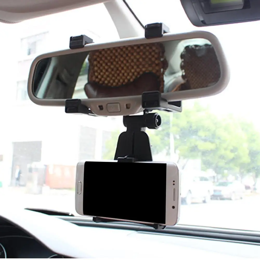 Универсальный автомобильный держатель для телефона gps смартфон подставка для автомобиля зеркало заднего вида держатель для телефона