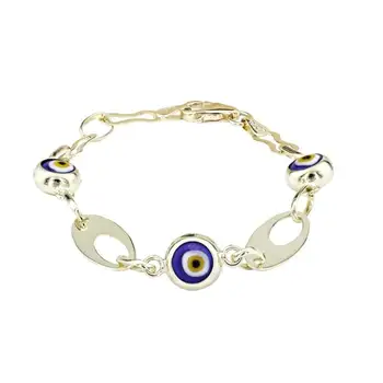 

Eyelet Motif Gold Child Wristbands 01-660-NET-CB017