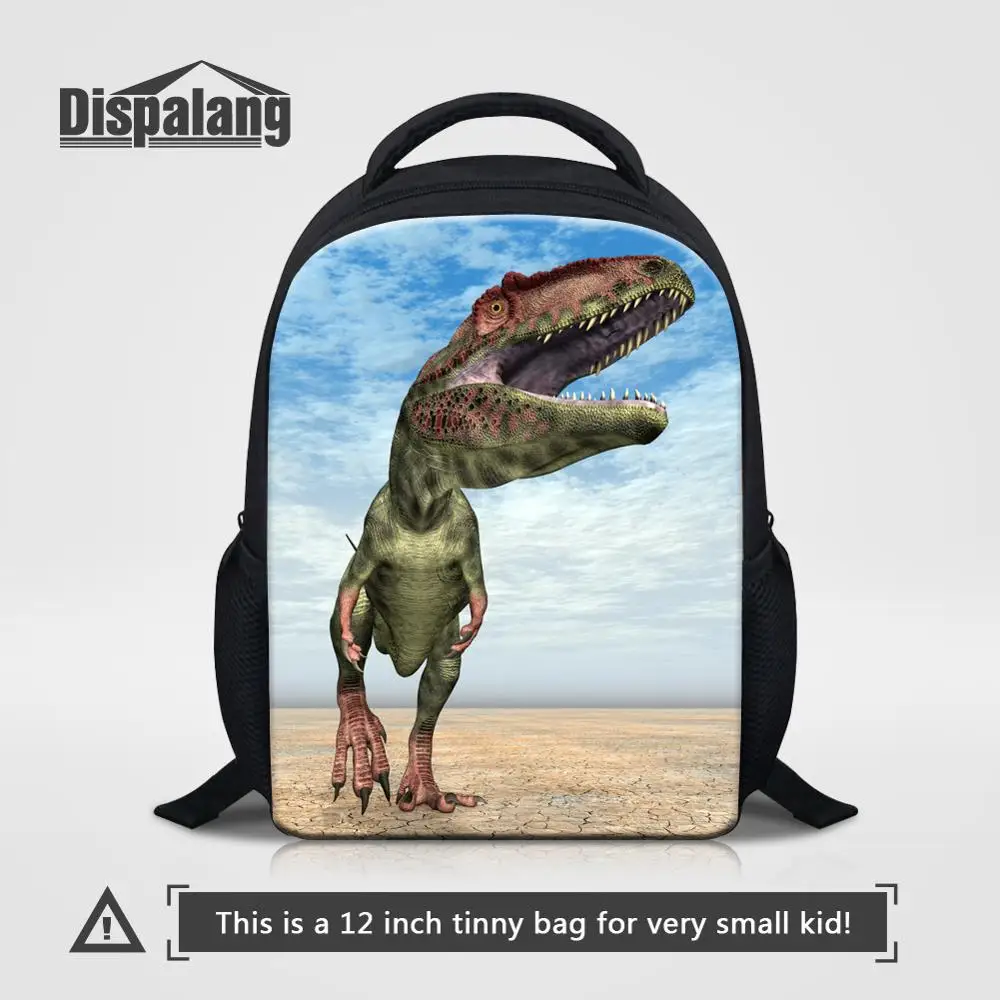 Backpack05 Детский мини-рюкзак с 3D принтом в виде лошади, тигра, собаки, животных, школьная сумка для детей, для мальчиков, уличный рюкзак для путешествий на плечо, Детский рюкзак для книг - Цвет: Backpack05