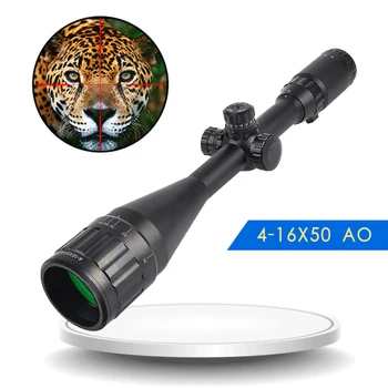 

4-16X50 Golden Marking Tactical Optic Riflescope Red&Green Illuminated Mil-Dot Rifle Scope Optic Sight