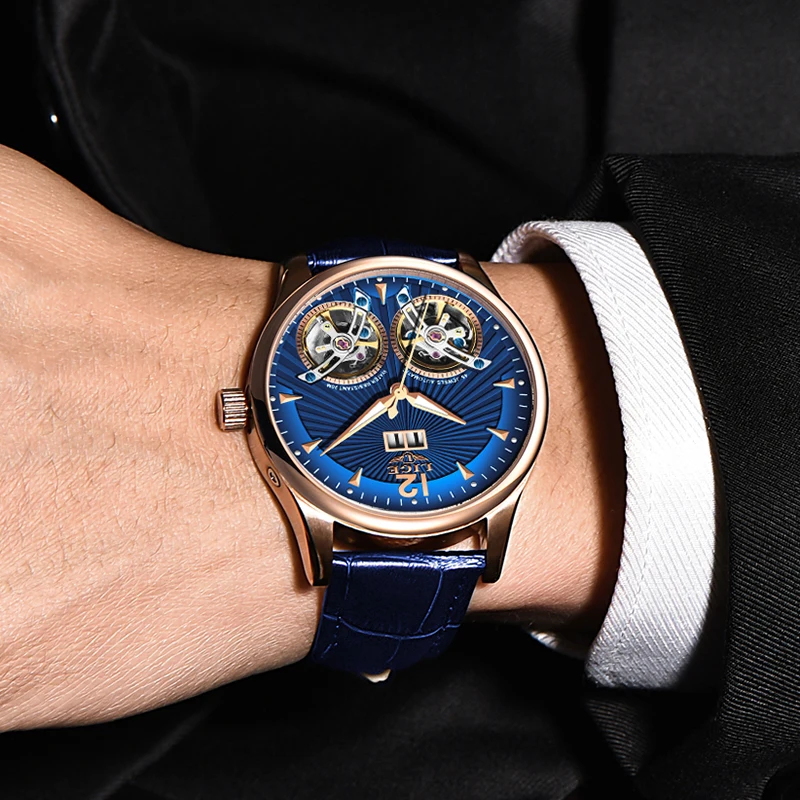 Reloj hombres LIGE, мужские часы, мужские часы, Топ бренд, Роскошные автоматические механические Спортивные часы, мужские наручные часы, Tourbillon