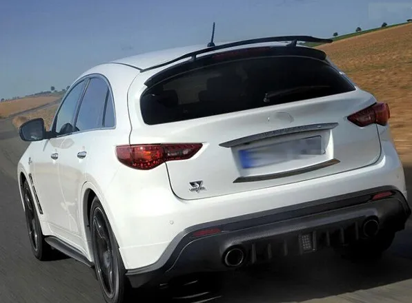 Для Infiniti FX35 FX38 Q70L спойлер frp материал заднее крыло автомобиля праймер цвет задний спойлер 2008-2012