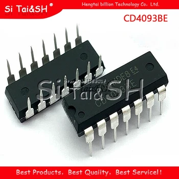 

10PCS CD4093BE HCF4093BE DIP14 CD4093 DIP 4093 DIP-14 4093BE new and original IC