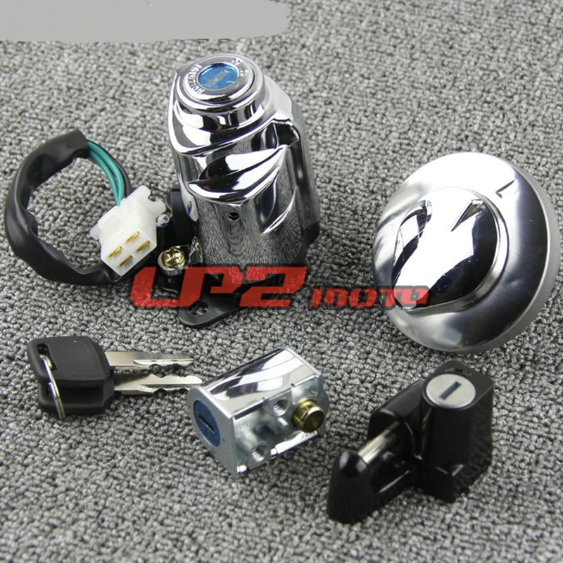 Комплект замков зажигания для Honda Steed VLX 400 NV400 92 93 94 95 96 97 98 Shadow Slasher 00 01 02 | Автомобили