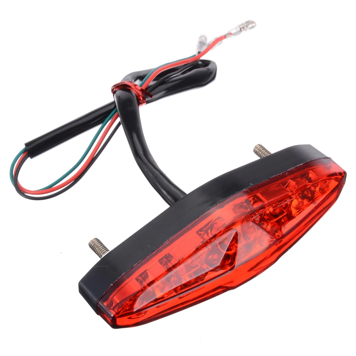 Mayitr 1pc12V 15LED мотоциклетный задний тормозной светильник, индикаторная лампа, универсальный мото Предупреждение льный светильник, ходовой светильник