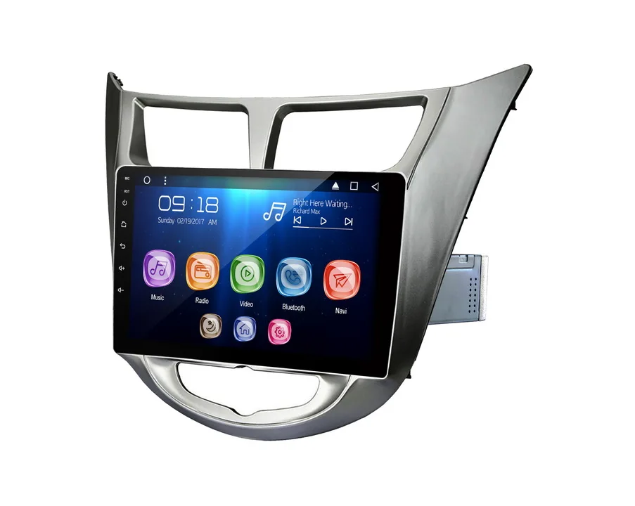 Best Allways 10.1" IPS Screen Android 9.0 Octa-core Ram 2GB Rom 32GB Car Multimedia for Hyundai Solaris/ Verna/ Accent/ Aventa 2012 3