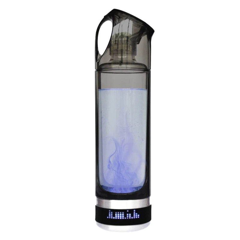 

BEAU-500ML LED Display USB Rechargeable Hydrogen Rich Ionizer Healthy Anti-Aging Hydrogen Rich Water Bottle Generator Hydrogen W