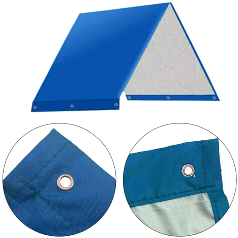 Waterproof Shade Canopies Cover Replacement Tarp Roof Kids Playground UV Protector 132 x 226cm Garden Supplies WWO66