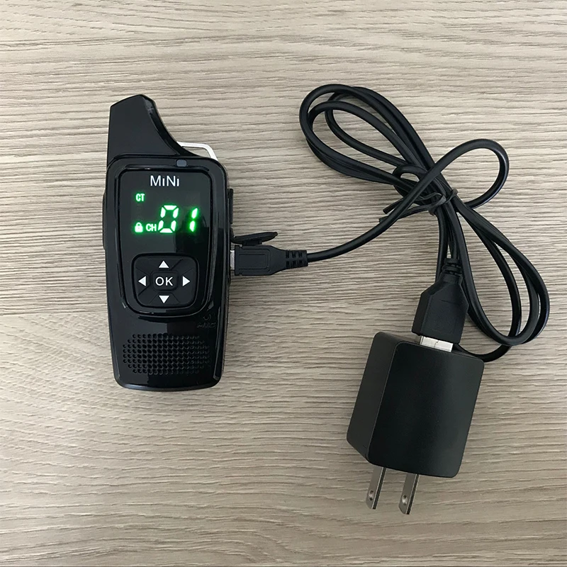 Портативная мини-рация PMR446 30 шт. ультрамаленькая любительская радиостанция