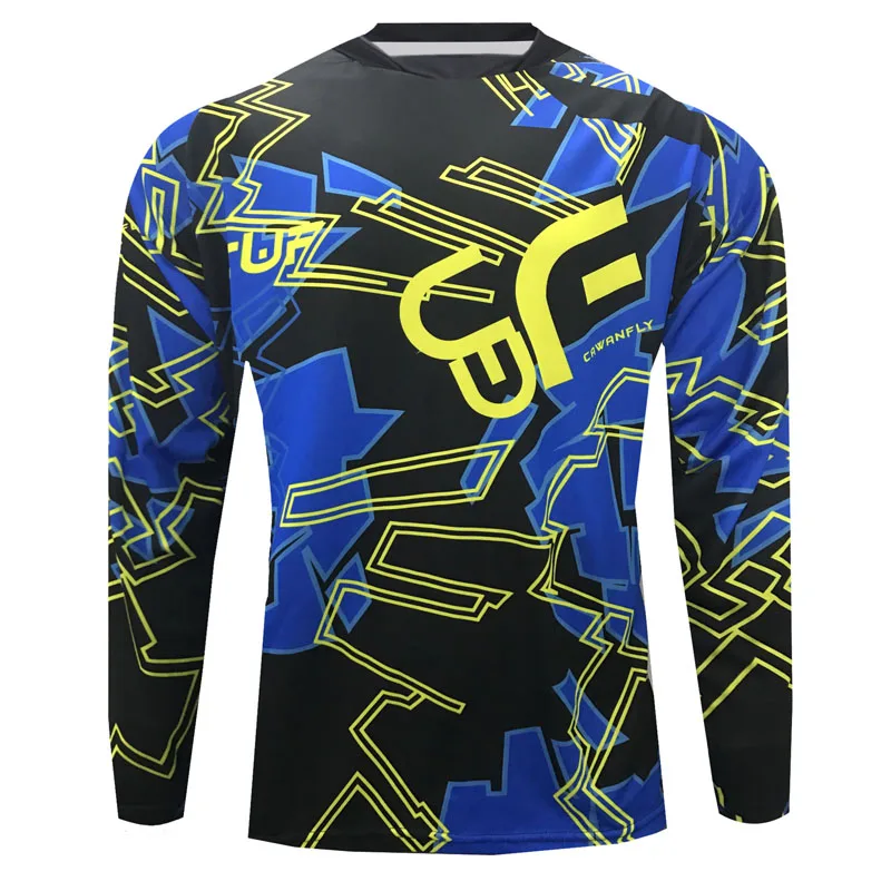 

Color Printing Mountain Bike Shirts Cycling Maillot MX MTB Clothing Motocross Motorcycle Bicycle T-shirt Mens Downhill Jersey