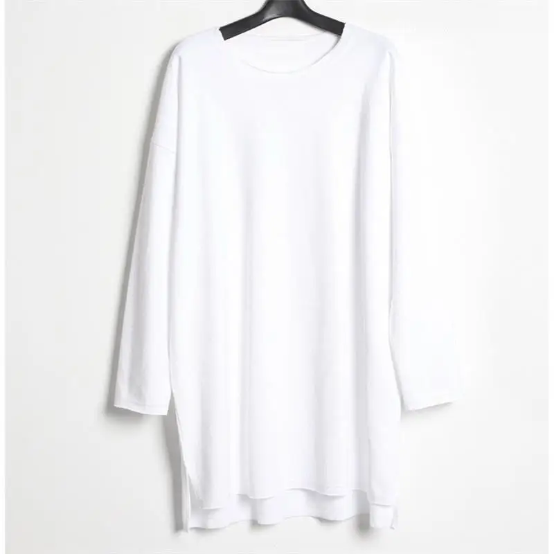 

Men's Long Sleeve T-Shirt Spring And Autumn New Style In The Long Easy Size Long Sleeve Bottom Unlined Upper Garment