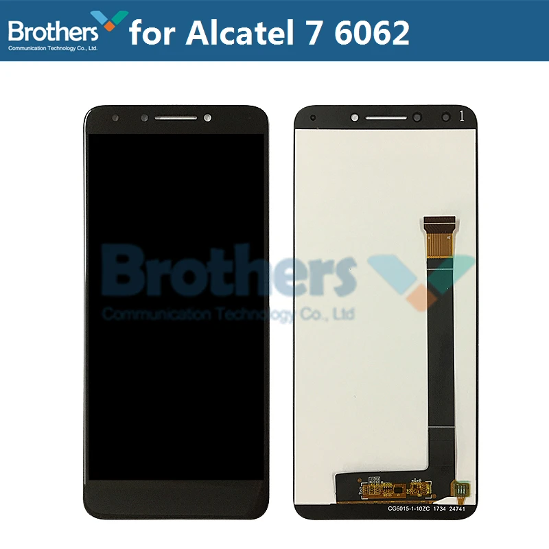 LCD Screen For Alcatel 7 6062 LCD Display for Alcatel OT6062 OT 6062 LCD Assembly Touch Screen Digitizer Replacement Original