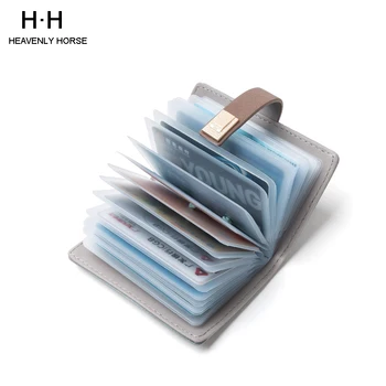 

Japanese and Korean Leisure Small Leaf Buckle Many Cards Holder Women's Multi-card Girl Pursh