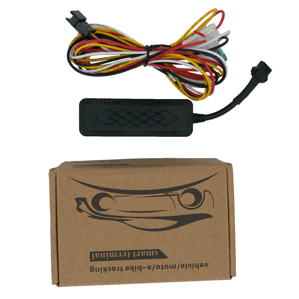 Tracker With Box Автомобильный gps трекер RF-V03 MS/GSM водонепроницаемый IP66 устройство слежения автомобиля Rea время дистанционного Локация трекер для приложения веб-отслеживания - Цвет: Tracker With Box