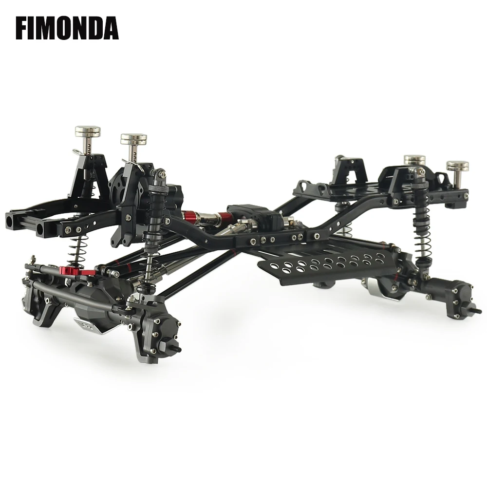 1/10 Rc Crawler All Metal Frame Chassis Kit 306mm Wheelbase With