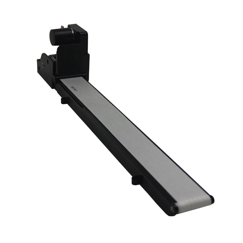 24V DC Table Top Belt Conveyor, 504MM Seamless Belt, Mini Cargo Track For Vending Machines & Pickup