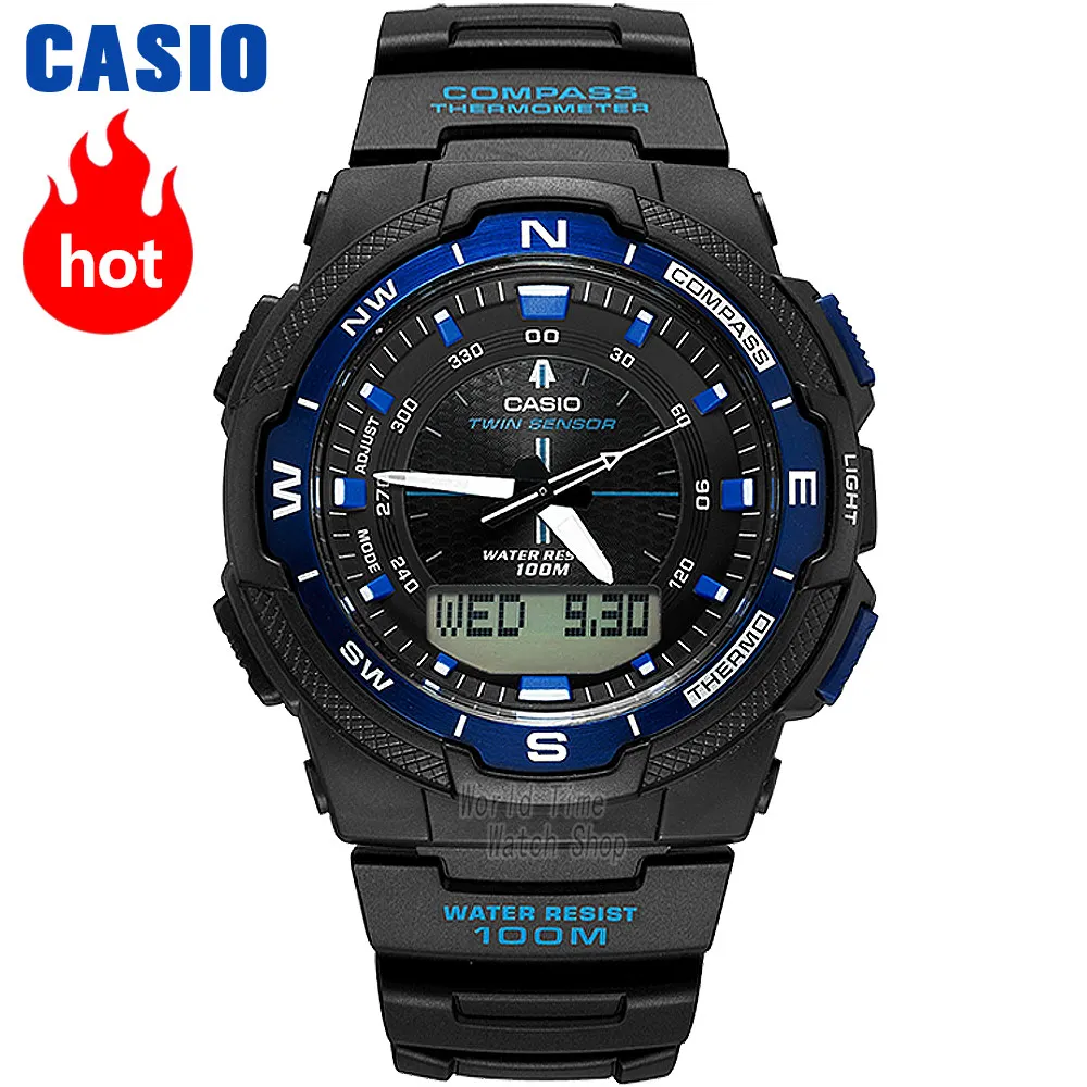 

Casio WATCH mountaineering series outdoor waterproof sports electronic male watch SGW-500H-2B
